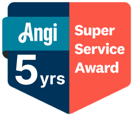 Angi Super Service Award badge