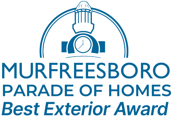 Murfreesboro Parade of Homes Best Exterior Award badge